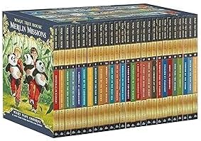 Amazon.com: Magic Tree House Merlin Missions A Library Of Books 1